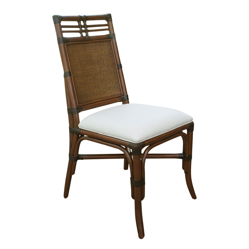 Bay Isle Home Lamont Rattan Side Chair in Brown Wayfair